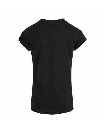 Camiseta de Manga Corta Infantil Converse Timeless Patch Negro