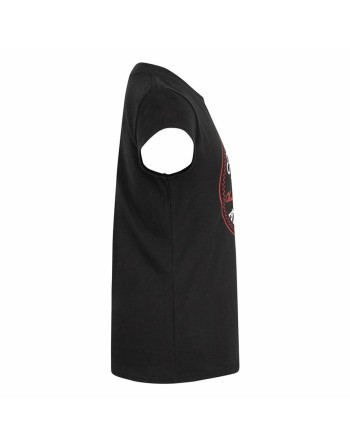 Maglia a Maniche Corte per Bambini Converse Timeless Patch Nero