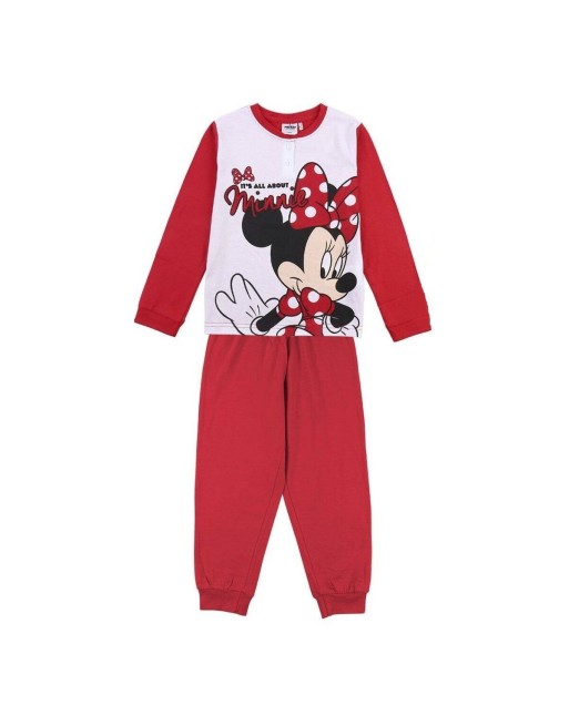 Pijama Infantil Minnie Mouse Rojo