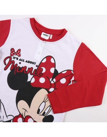 Pijama Infantil Minnie Mouse Rojo
