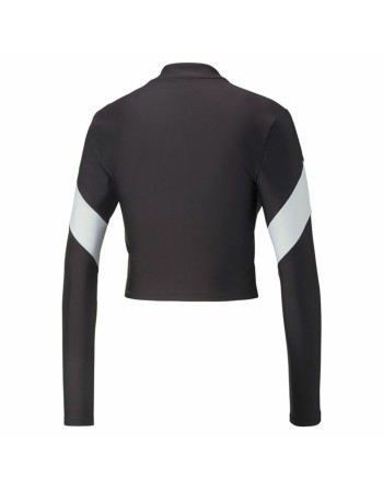 Langarm Damen T-Shirt Puma Fit Eversculpt 1/4 Schwarz