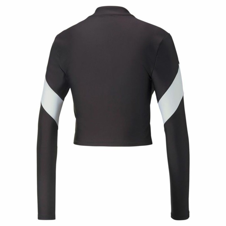Kvinde Langærmet T-Shirt Puma Fit Eversculpt 1/4 Sort