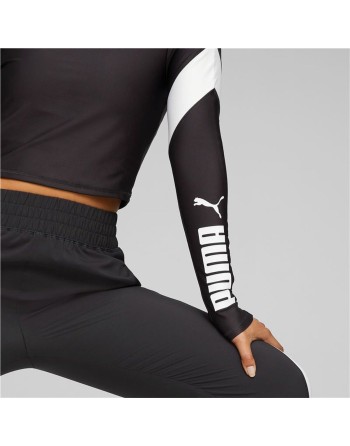 Maglia a maniche lunghe da donna Puma Fit Eversculpt 1/4 Nero