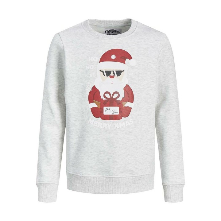 Sweaters uden Hætte til Børn Jack & Jones 12222091 Hvid
