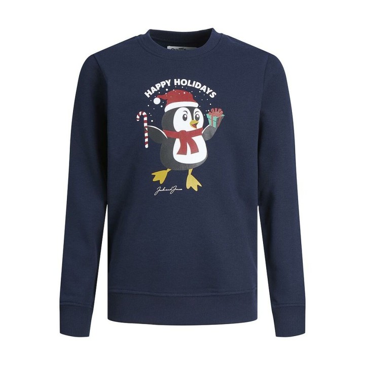 Sweaters uden Hætte til Børn JORTOON  Jack & Jones 12222091 Marineblå