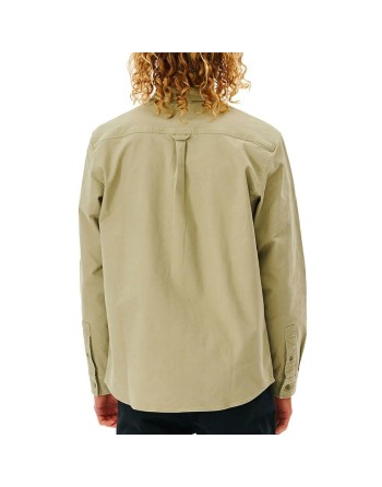 Herren Langarm-Hemd Rip Curl Epic Beige