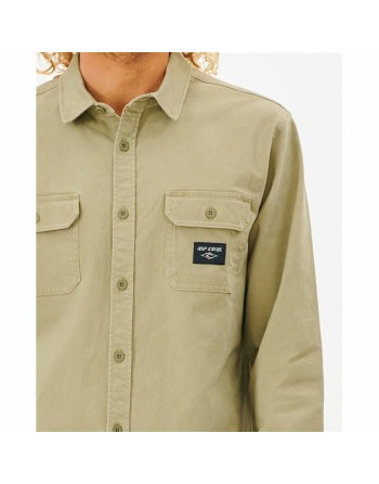 Men’s Long Sleeve Shirt Rip Curl Epic Beige