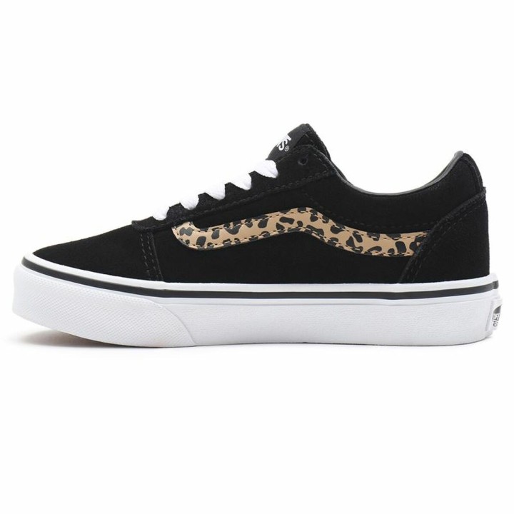 Kondisko til Børn Vans Ward Suede Sort Leopard