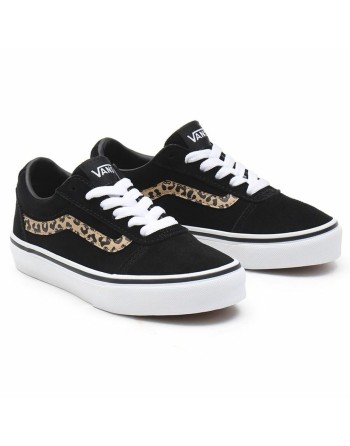 Kondisko til Børn Vans Ward Suede Sort Leopard