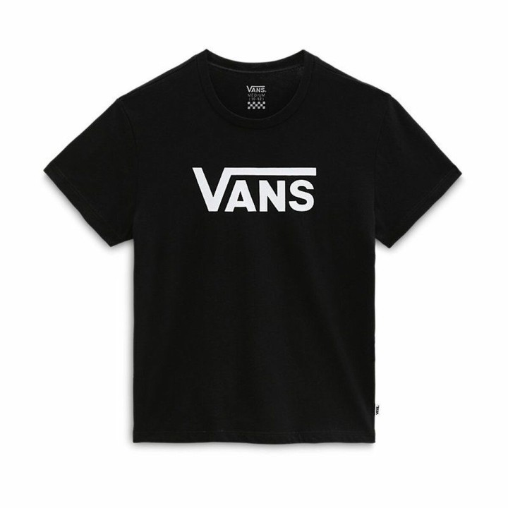 Børne Kortærmet T-shirt Vans Flying V Sort