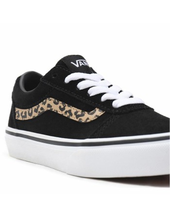 Kondisko til Børn Vans Ward Suede Sort Leopard