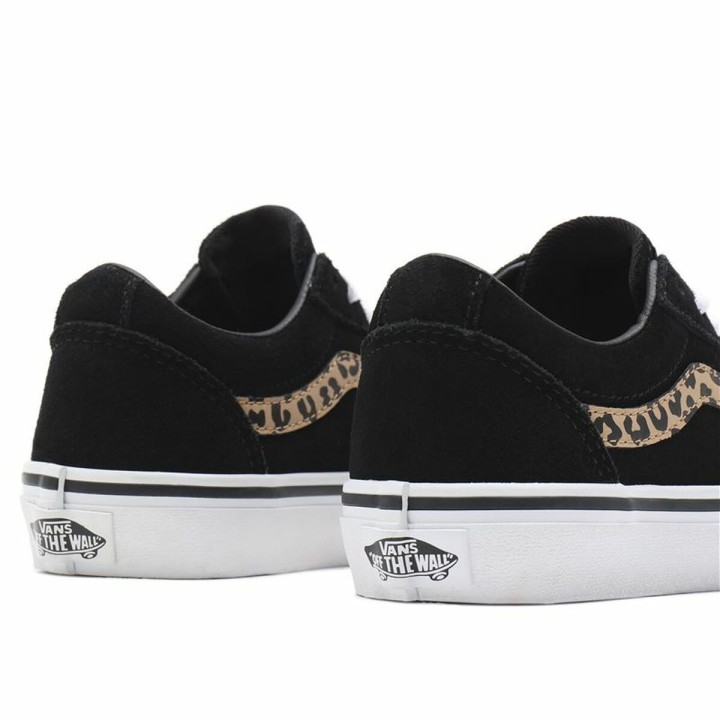 Kondisko til Børn Vans Ward Suede Sort Leopard