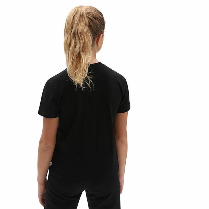 Børne Kortærmet T-shirt Vans Flying V Sort