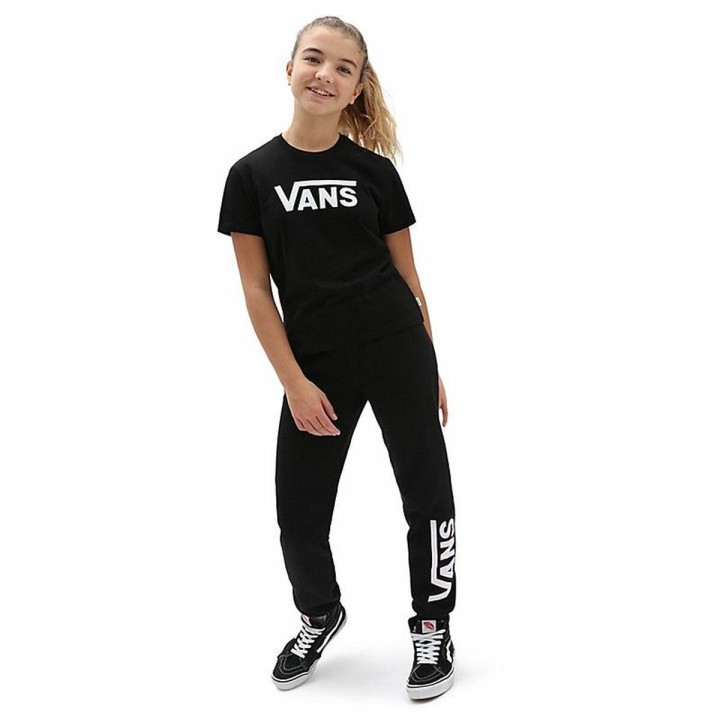Børne Kortærmet T-shirt Vans Flying V Sort