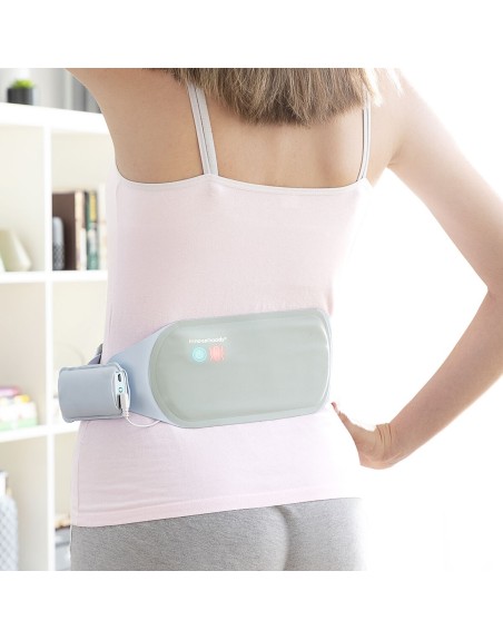 Cinturón de Masaje y Calor Inalámbrico Recargable Beldisse InnovaGoods