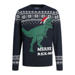 Unisex Trøje Jack & Jones T REX Marineblå