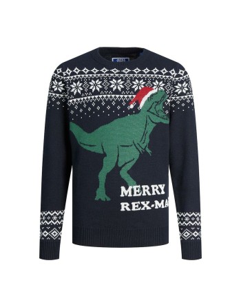 Unisex Jumper Jack & Jones T REX Navy Blue