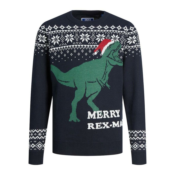 Unisex Trøje Jack & Jones T REX Marineblå