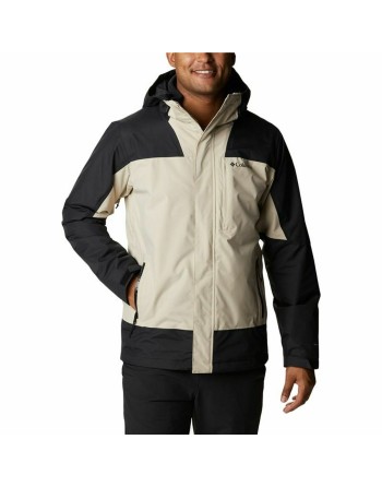 Adult-sized Jacket Columbia Electric Peak Black Beige 2-in-1 With hood