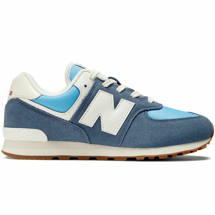 Sportssko til børn New Balance 574 Lifestyle Blå