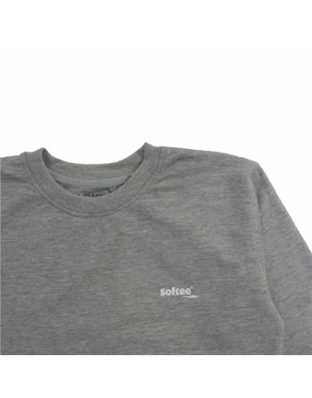 Jungen Sweater ohne Kapuze Softee Basic Grau