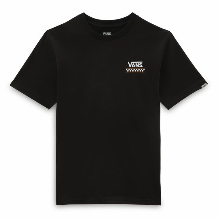 Kortærmet T-shirt til Børn Vans Stackton Sort