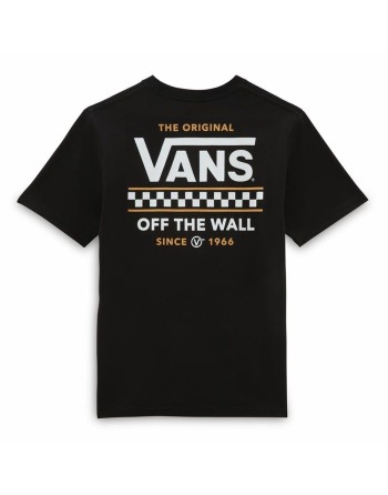 Jungen Kurzarm-T-Shirt Vans Stackton Schwarz