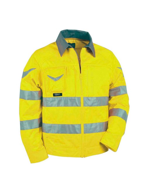 Jacket Cofra Warning Yellow