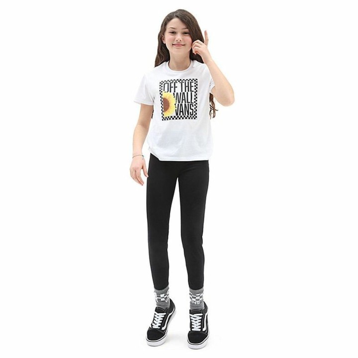 Børne Kortærmet T-shirt Vans Sunlit Crew Hvid