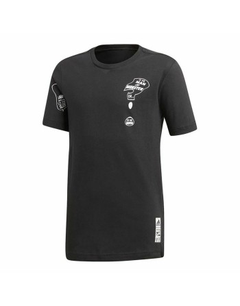 Maglia a Maniche Corte Bambino Adidas Sportswear Hulk Graphic Nero