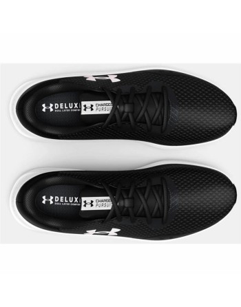Herren-Sportschuhe Under Armour Charged Pursuit 3 Schwarz