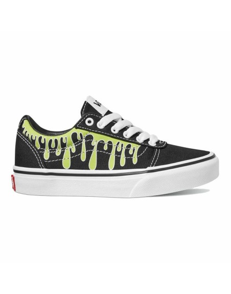 Chaussures casual enfant Vans Ward Vert Gouttes Noir