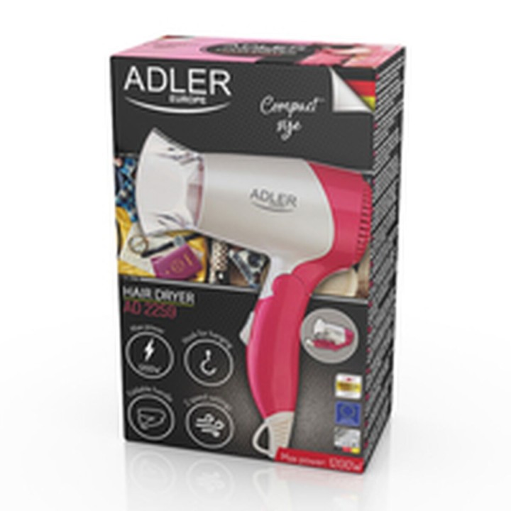 Secador de Pelo Adler AD 2259 Rosa 1200 W
