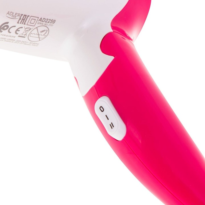 Secador de Pelo Adler AD 2259 Rosa 1200 W