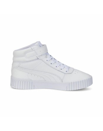 Zapatillas Casual de Mujer Puma Carina 2.0 Mid Blanco
