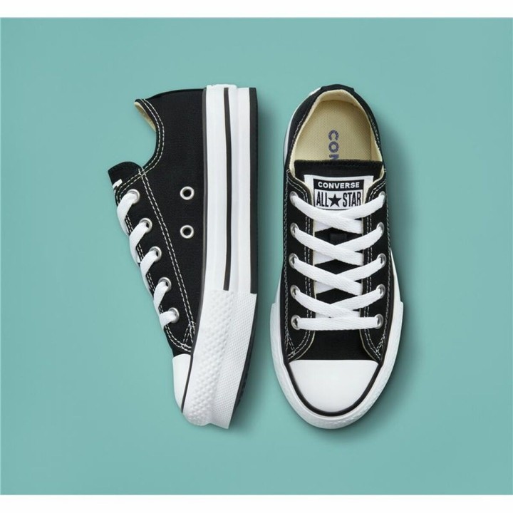 Kondisko til Børn Converse All-Star Lift Low Sort