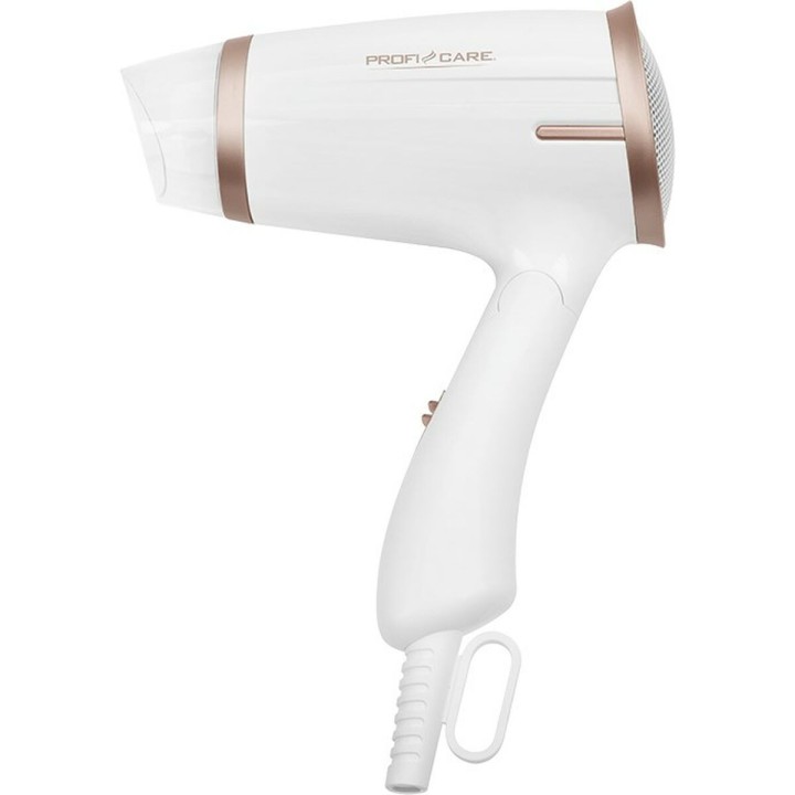 Hårtørrer ProfiCare PC-HT 3009 Hvid Champagne Trykt 1400 W