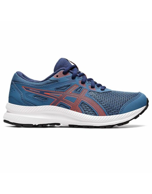 Chaussures de Running pour Enfants Asics Contend 8 Grade Bleu