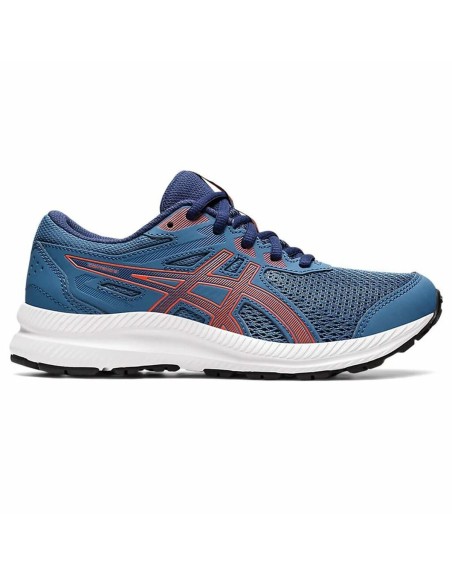 Chaussures de Running pour Enfants Asics Contend 8 Grade Bleu