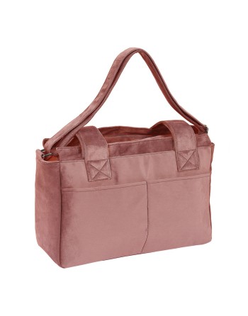 Taske til bleskift Safta Marsala Pink (46 x 26 x 15 cm)