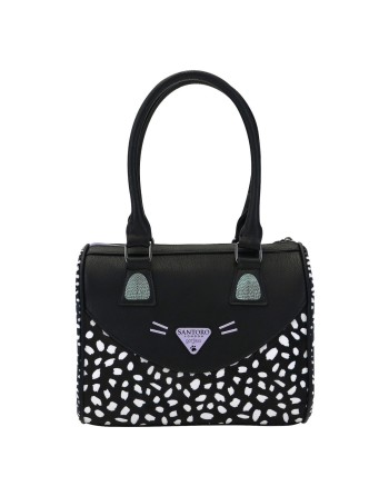 Håndtaske Gorjuss Smitten kitten Sort Hvid (28 x 22 x 13 cm)