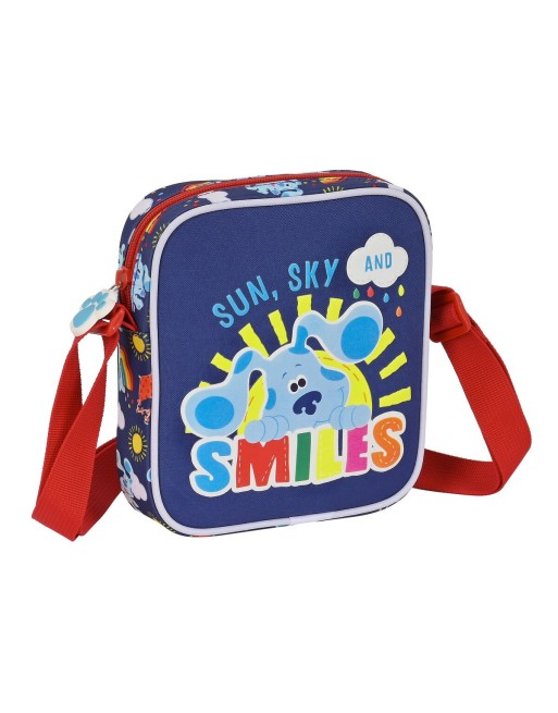 Skuldertaske Blue's Clues Marineblå (16 x 18 x 4 cm)