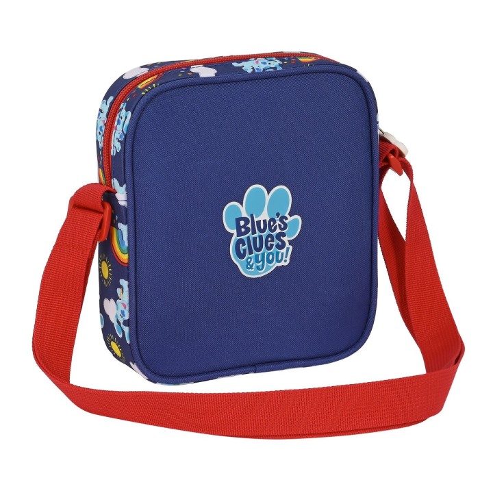 Skuldertaske Blue's Clues Marineblå (16 x 18 x 4 cm)