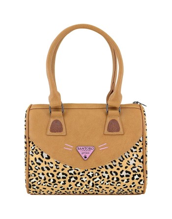 Håndtaske Gorjuss Leopard (28 x 22 x 13 cm)