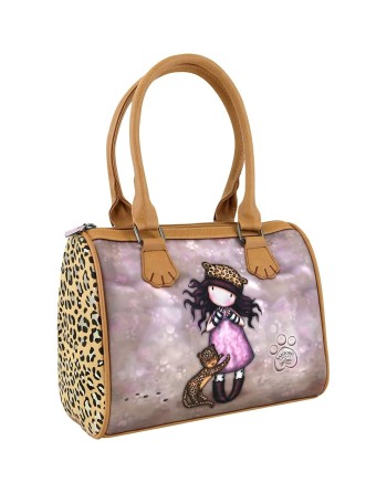 Håndtaske Gorjuss Leopard (28 x 22 x 13 cm)