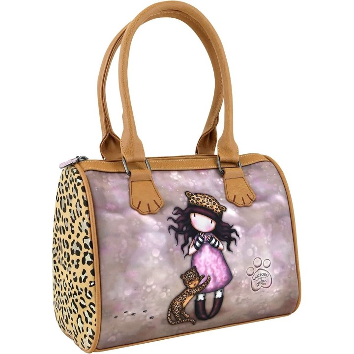 Borsetta a mano Gorjuss Leopardo (28 x 22 x 13 cm)