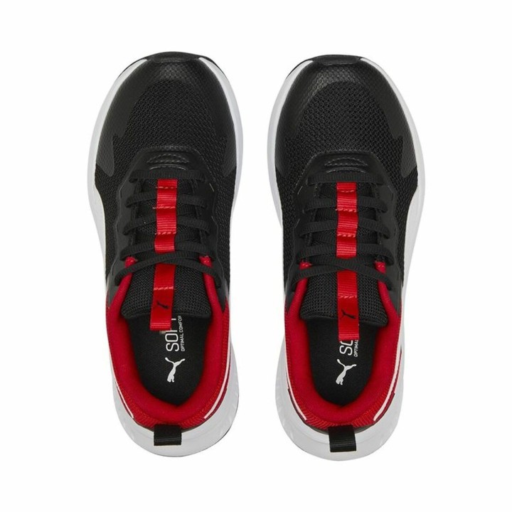 Zapatillas de Running para Niños Puma Evolve Run Mesh Rojo