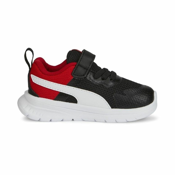 Løbesko til børn Puma Evolve Run Mesh Sort