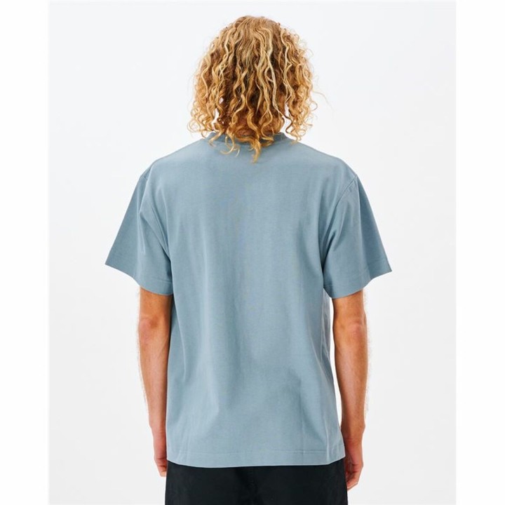 Kortærmet T-shirt til Mænd Rip Curl Pocket Quality Surf  Blå