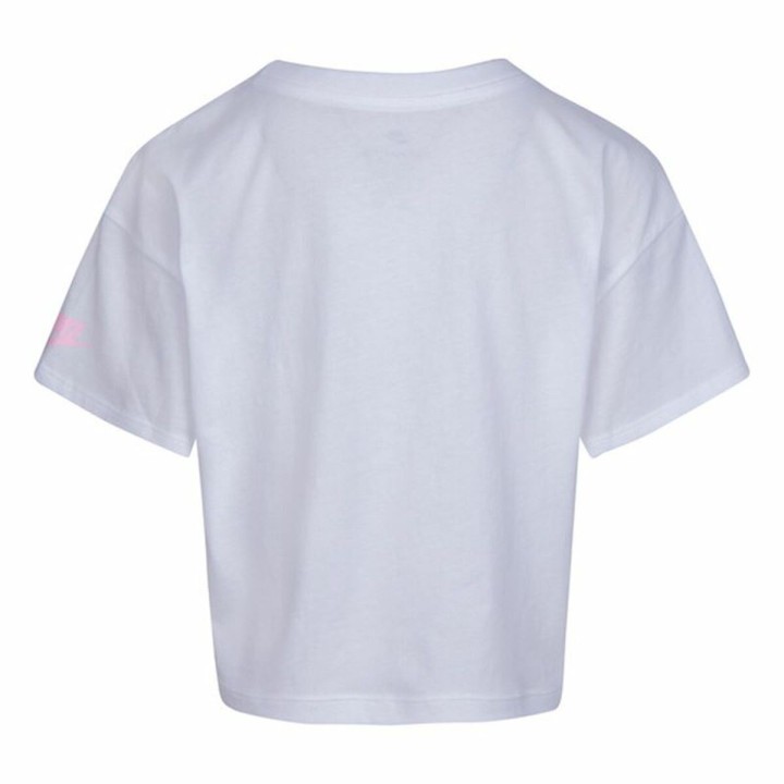 Maglia a Maniche Corte per Bambini Nike Knit Girls Lilla